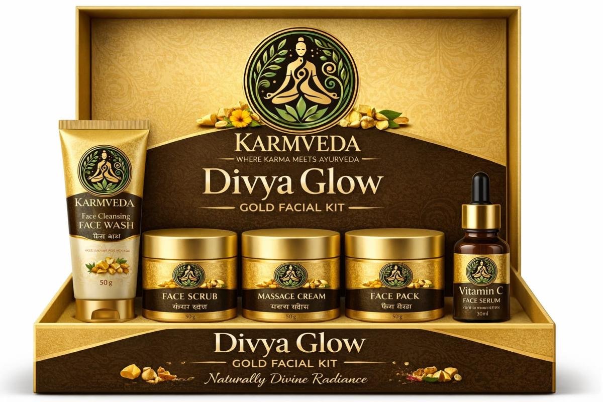  Divya GLow Facial kit (5 Product Pack)